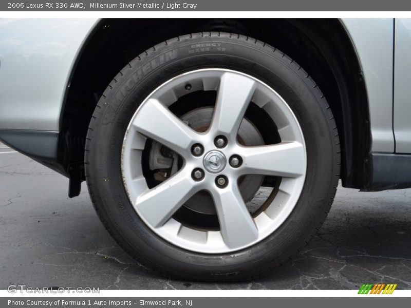 Millenium Silver Metallic / Light Gray 2006 Lexus RX 330 AWD