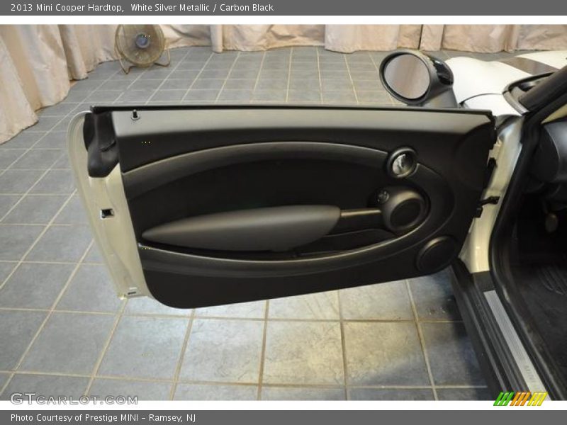 White Silver Metallic / Carbon Black 2013 Mini Cooper Hardtop