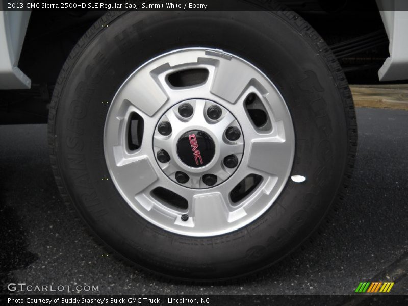 Summit White / Ebony 2013 GMC Sierra 2500HD SLE Regular Cab