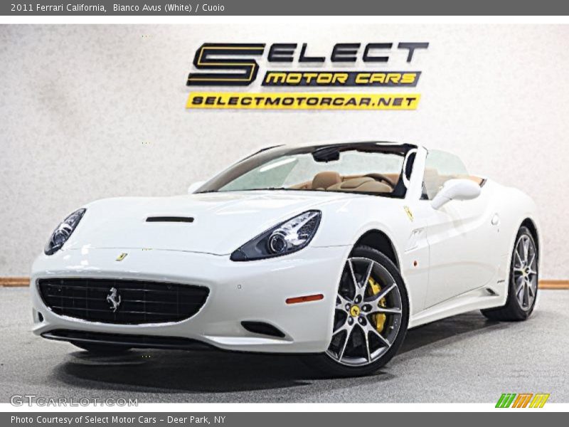 Bianco Avus (White) / Cuoio 2011 Ferrari California