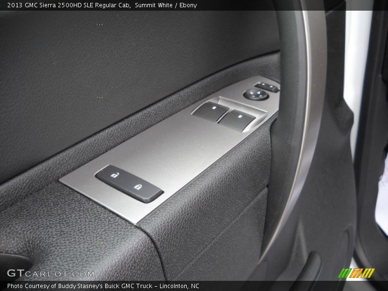 Summit White / Ebony 2013 GMC Sierra 2500HD SLE Regular Cab