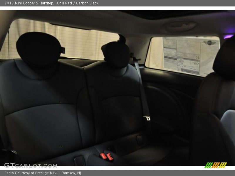 Chili Red / Carbon Black 2013 Mini Cooper S Hardtop