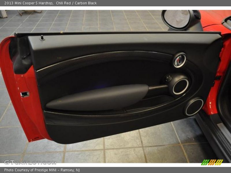 Chili Red / Carbon Black 2013 Mini Cooper S Hardtop