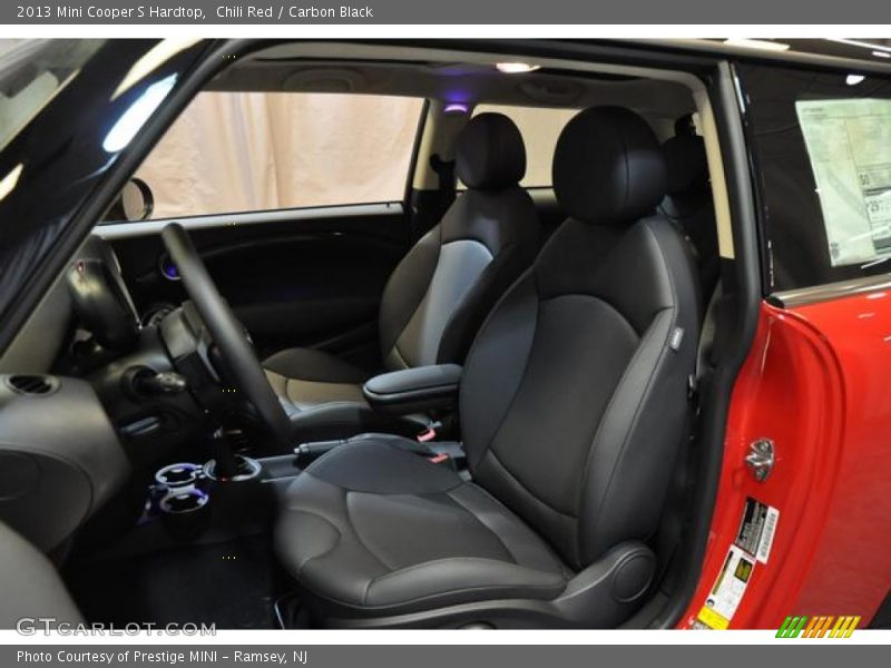 Chili Red / Carbon Black 2013 Mini Cooper S Hardtop