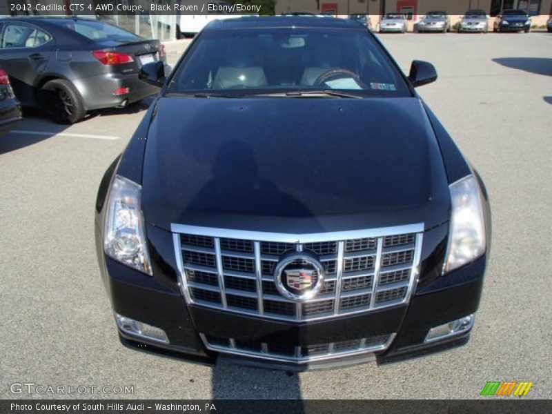 Black Raven / Ebony/Ebony 2012 Cadillac CTS 4 AWD Coupe