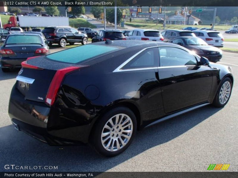 Black Raven / Ebony/Ebony 2012 Cadillac CTS 4 AWD Coupe