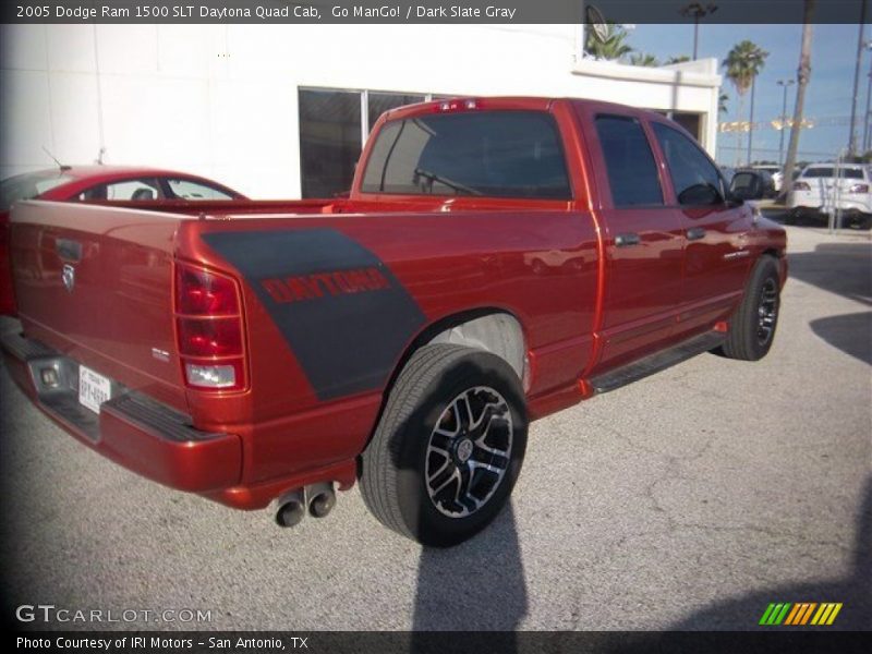 Go ManGo! / Dark Slate Gray 2005 Dodge Ram 1500 SLT Daytona Quad Cab