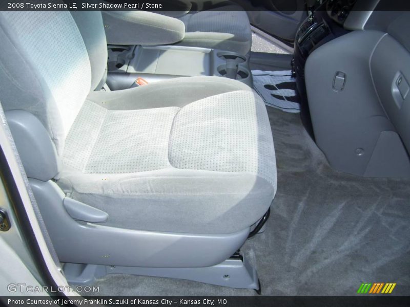 Silver Shadow Pearl / Stone 2008 Toyota Sienna LE