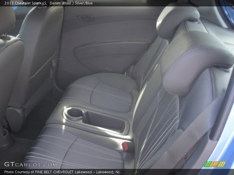 Denim (Blue) / Silver/Blue 2013 Chevrolet Spark LS
