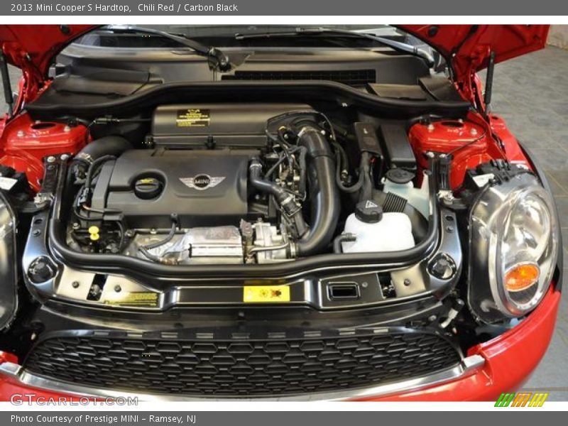 Chili Red / Carbon Black 2013 Mini Cooper S Hardtop