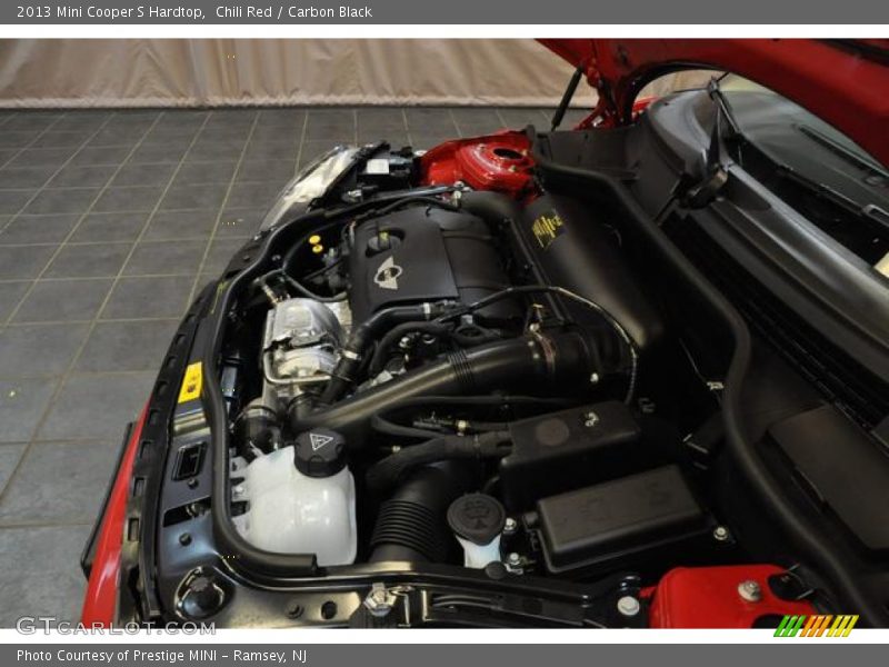 Chili Red / Carbon Black 2013 Mini Cooper S Hardtop