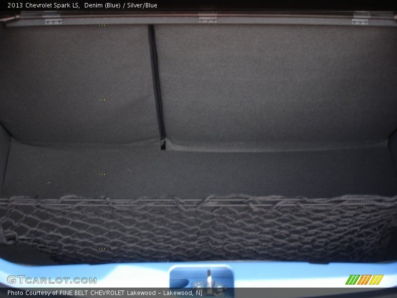 Denim (Blue) / Silver/Blue 2013 Chevrolet Spark LS