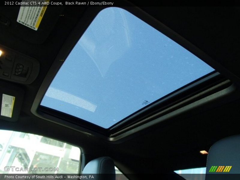 Black Raven / Ebony/Ebony 2012 Cadillac CTS 4 AWD Coupe