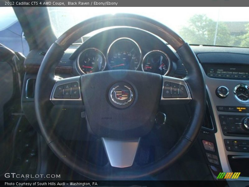 Black Raven / Ebony/Ebony 2012 Cadillac CTS 4 AWD Coupe