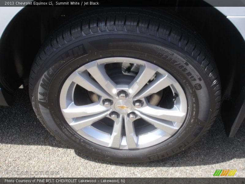 Summit White / Jet Black 2013 Chevrolet Equinox LS