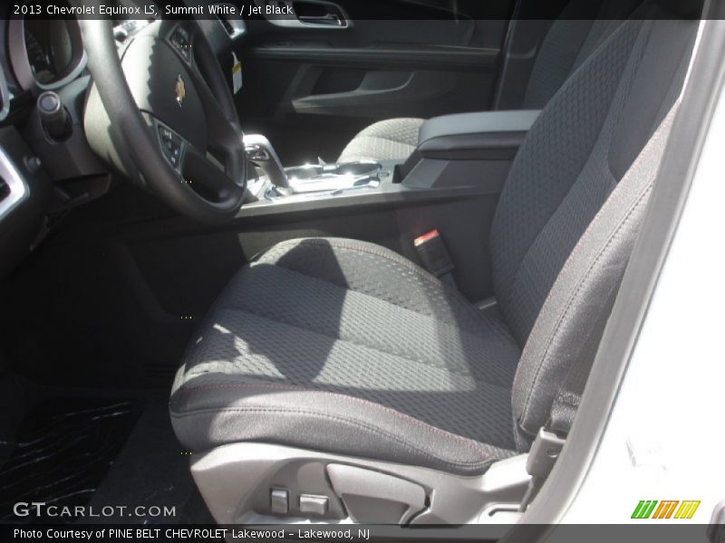 Summit White / Jet Black 2013 Chevrolet Equinox LS
