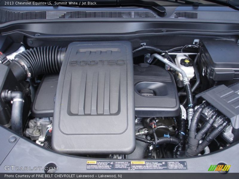 Summit White / Jet Black 2013 Chevrolet Equinox LS