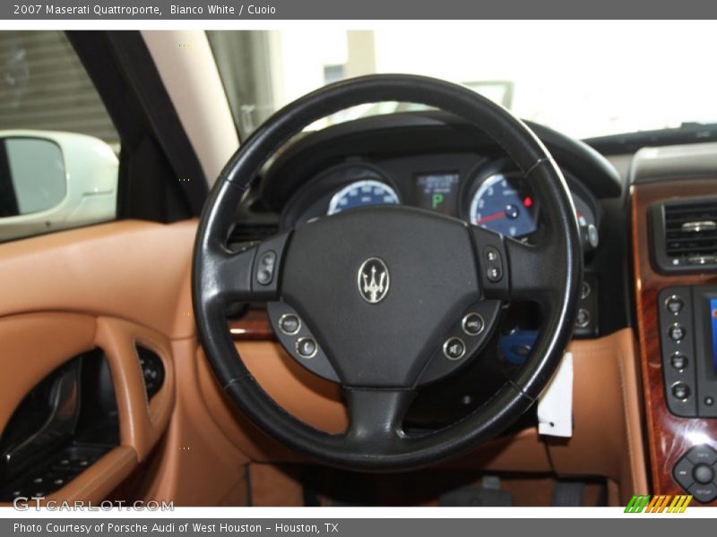 Bianco White / Cuoio 2007 Maserati Quattroporte
