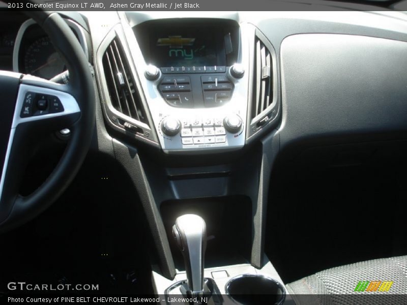Ashen Gray Metallic / Jet Black 2013 Chevrolet Equinox LT AWD