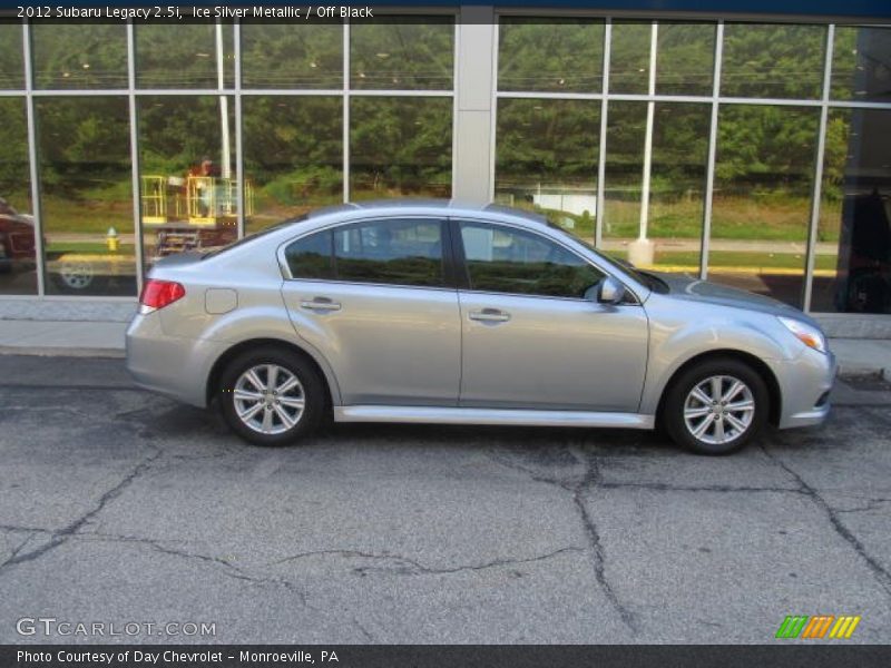Ice Silver Metallic / Off Black 2012 Subaru Legacy 2.5i