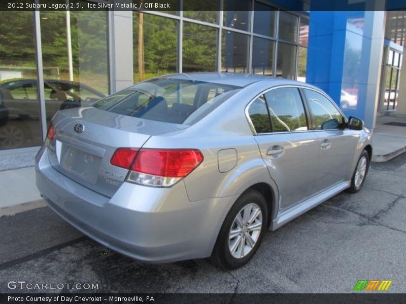 Ice Silver Metallic / Off Black 2012 Subaru Legacy 2.5i
