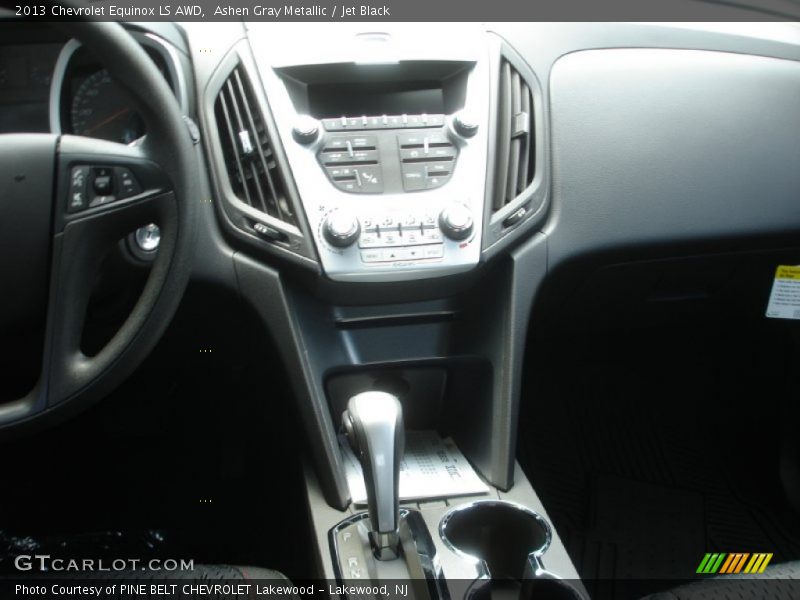 Ashen Gray Metallic / Jet Black 2013 Chevrolet Equinox LS AWD