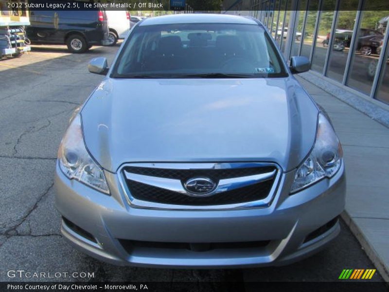 Ice Silver Metallic / Off Black 2012 Subaru Legacy 2.5i