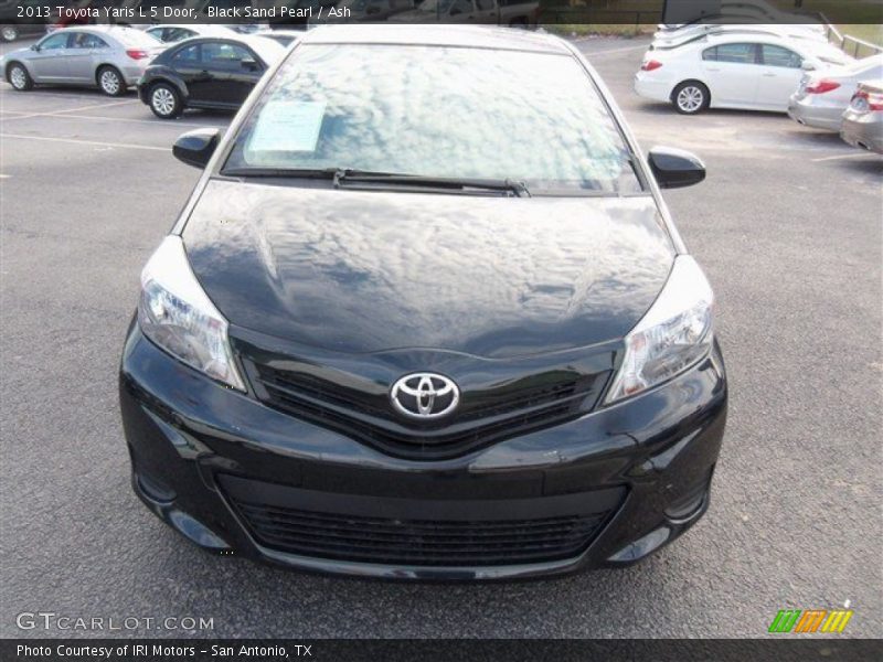 Black Sand Pearl / Ash 2013 Toyota Yaris L 5 Door