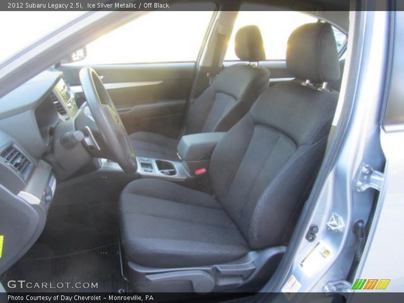 Ice Silver Metallic / Off Black 2012 Subaru Legacy 2.5i