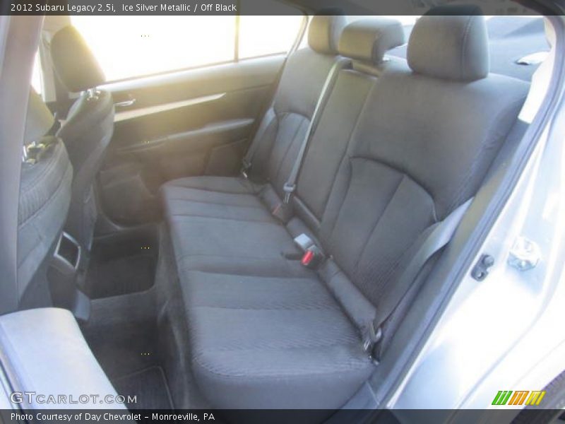 Ice Silver Metallic / Off Black 2012 Subaru Legacy 2.5i