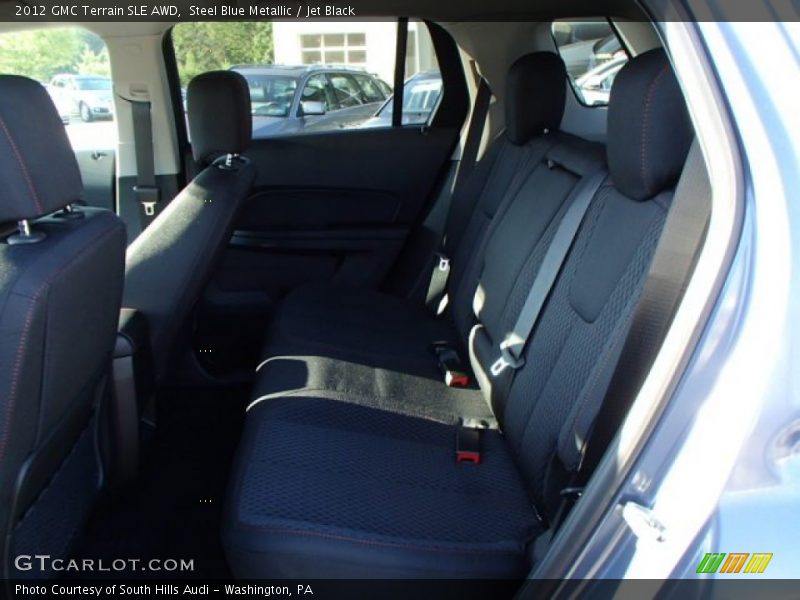 Steel Blue Metallic / Jet Black 2012 GMC Terrain SLE AWD