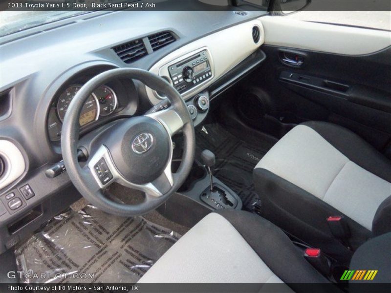 Black Sand Pearl / Ash 2013 Toyota Yaris L 5 Door