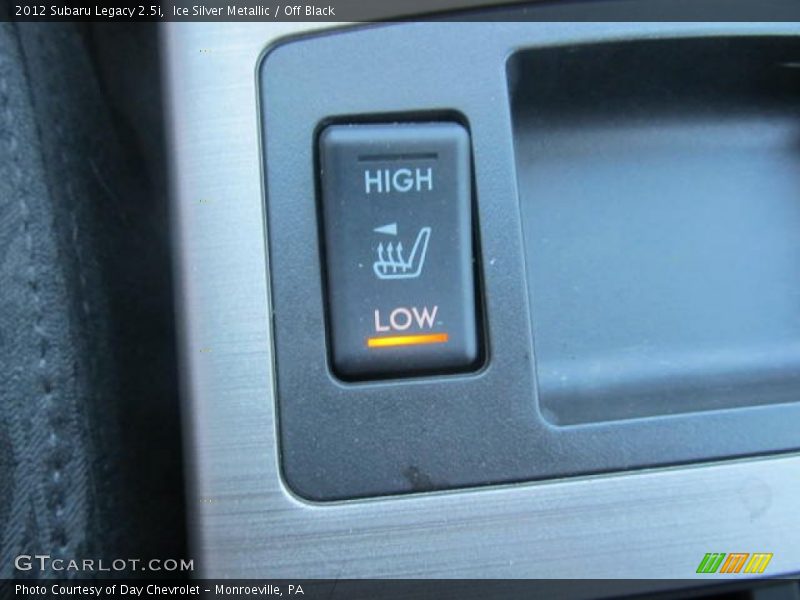 Ice Silver Metallic / Off Black 2012 Subaru Legacy 2.5i