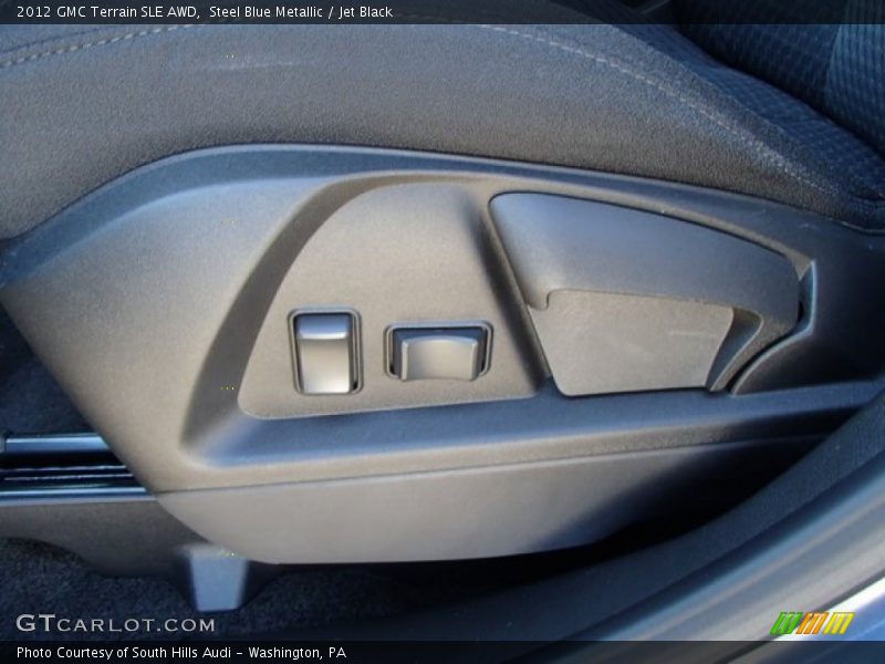 Steel Blue Metallic / Jet Black 2012 GMC Terrain SLE AWD