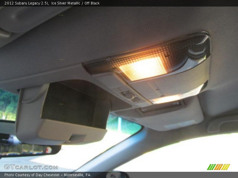 Ice Silver Metallic / Off Black 2012 Subaru Legacy 2.5i
