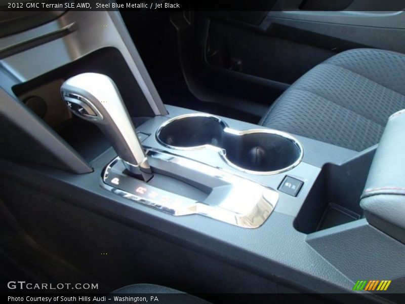 Steel Blue Metallic / Jet Black 2012 GMC Terrain SLE AWD
