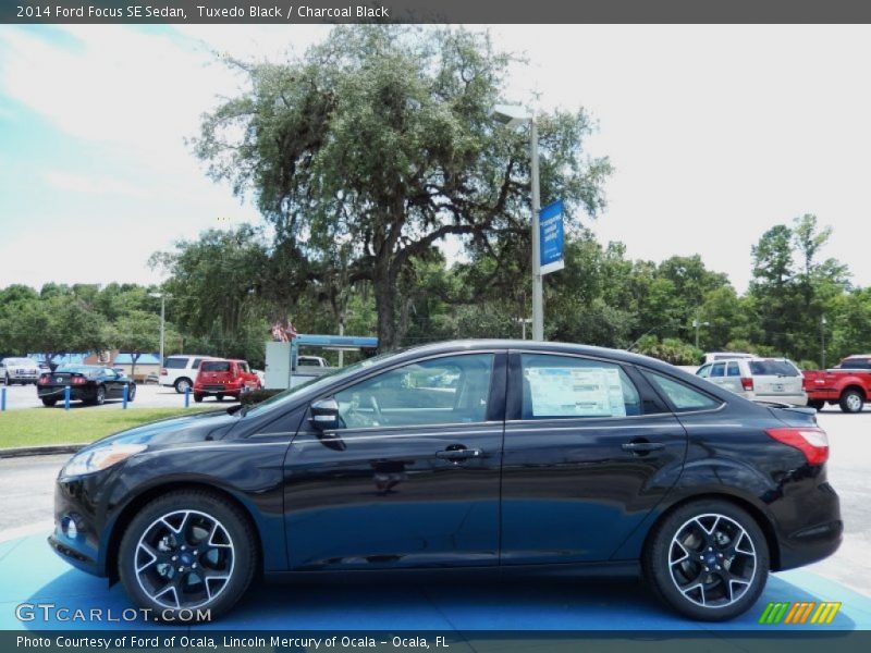 Tuxedo Black / Charcoal Black 2014 Ford Focus SE Sedan