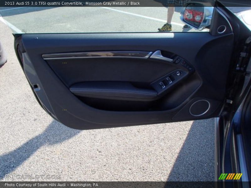 Monsoon Gray Metallic / Black 2013 Audi S5 3.0 TFSI quattro Convertible