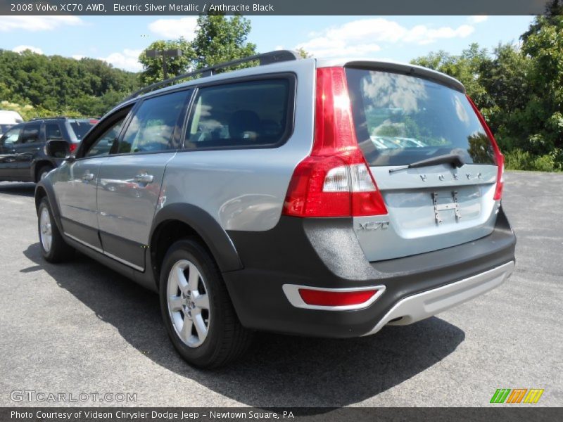 Electric Silver Metallic / Anthracite Black 2008 Volvo XC70 AWD