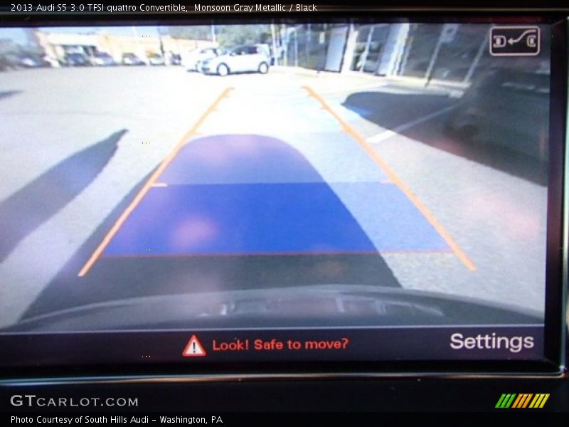 Monsoon Gray Metallic / Black 2013 Audi S5 3.0 TFSI quattro Convertible