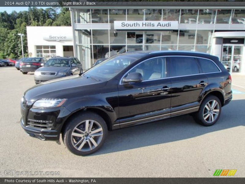 Night Black / Black 2014 Audi Q7 3.0 TDI quattro