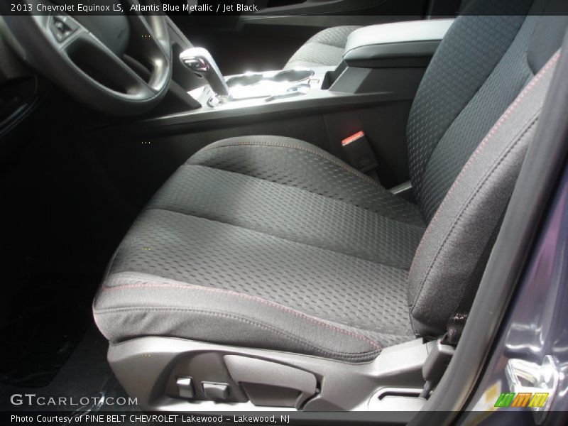 Atlantis Blue Metallic / Jet Black 2013 Chevrolet Equinox LS