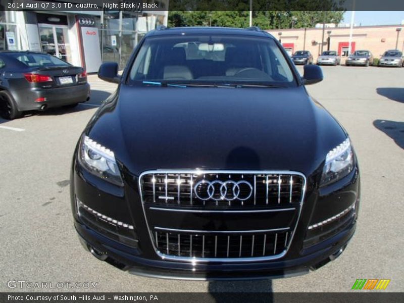 Night Black / Black 2014 Audi Q7 3.0 TDI quattro