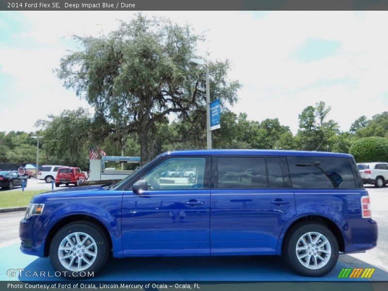  2014 Flex SE Deep Impact Blue