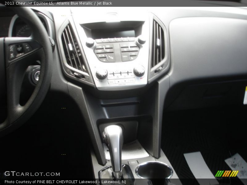 Atlantis Blue Metallic / Jet Black 2013 Chevrolet Equinox LS
