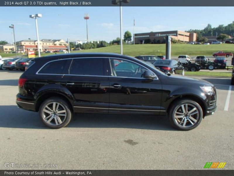 Night Black / Black 2014 Audi Q7 3.0 TDI quattro