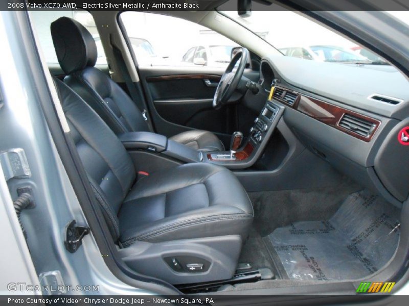 Electric Silver Metallic / Anthracite Black 2008 Volvo XC70 AWD