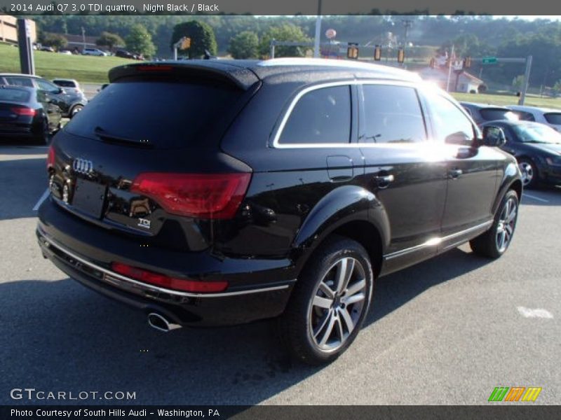 Night Black / Black 2014 Audi Q7 3.0 TDI quattro