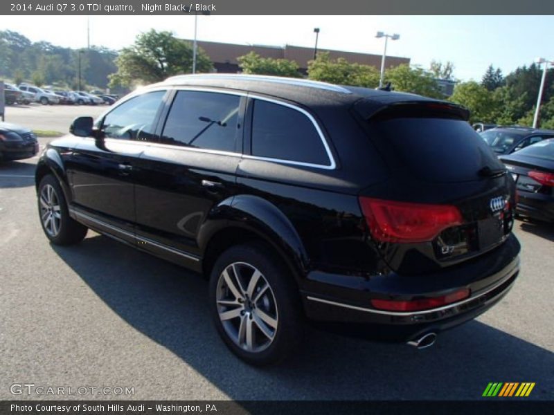 Night Black / Black 2014 Audi Q7 3.0 TDI quattro