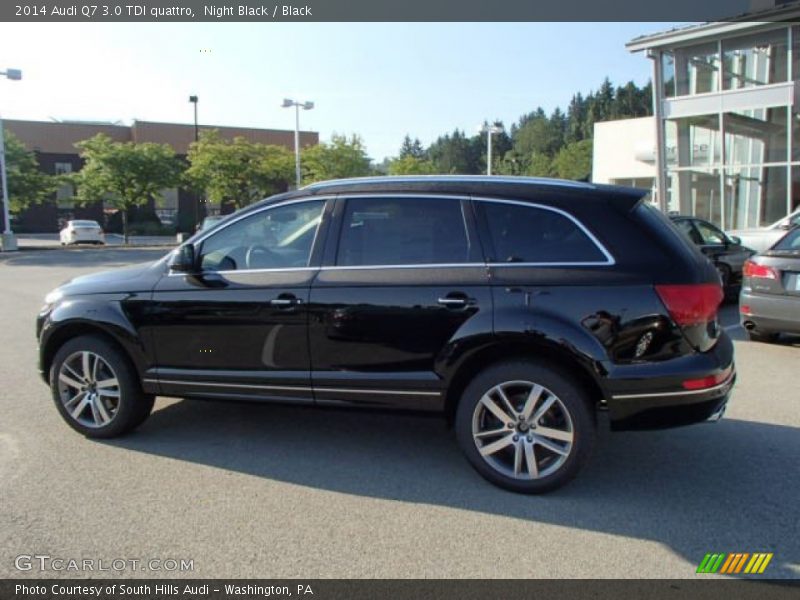 Night Black / Black 2014 Audi Q7 3.0 TDI quattro